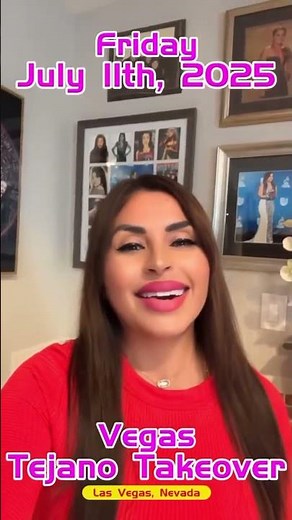 ELIDA REYNA INVITES YOU TO HER FINAL VEGAS TEJANO TAKEOVER PERFORMANCE!