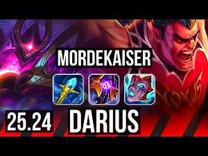 MORDEKAISER vs DARIUS (TOP) | 11/1/5 | EUW Diamond | 25.24