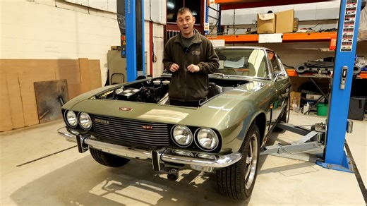 Weight reduction on the Jensen Interceptor