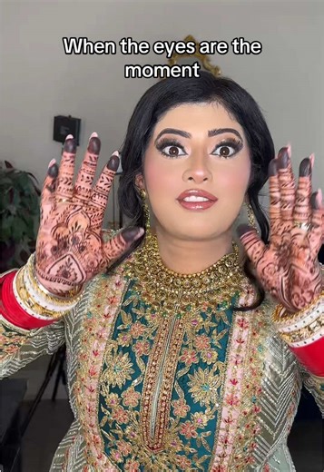 When your clients always fall in love with the eyes first >> Vancouver MUA | Bridal & Event Glam 2026 Bookings open 🤍 Dm/ Email: amnasaad306@gmail.com #vancouvermakeup #bridalmua #surreymakeupartist #makeupvideo #yvrlife