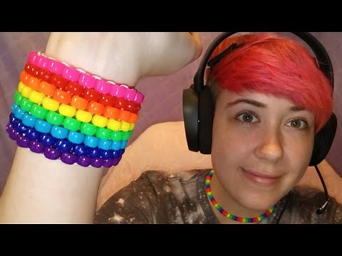 Original Pride Flag Kandi Cuff Tutorial