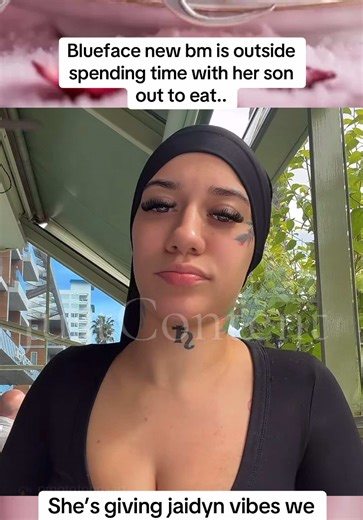 Blueface new BM neveah is giving Jaidyn vibes she seems nice and she takes care of her son .. #blueface#bmoutside#foruoupage#fypage