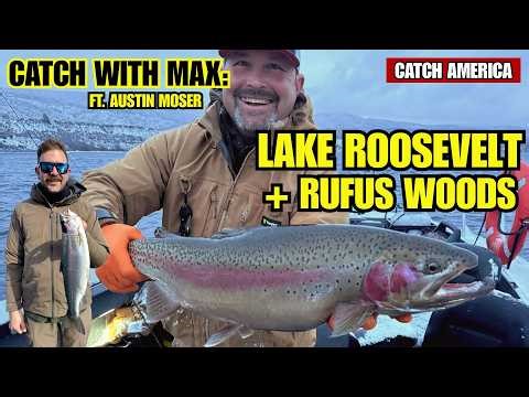 Fishing Lake Roosevelt & Rufus Woods with Austin Moser | Catch With Max Ep. 1