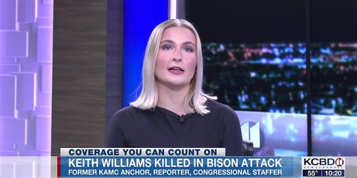 Former KAMC anchor Keith Williams dies after bison attack at state park