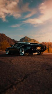 The best of the best. @73blkpntr You’ve built the best looking #detomaso #pantera the world has ever seen. This car started life as a 1973 DeTomasoPantera. We custom made steel front and rear clips, just like the 2006 Ford GT 40. We installed a wide body kit on the body. Full custom roll bar, welded through out body. This keeps car from flexing as it’s a Unibody. Full air ride suspension with custom made suspension. lear view of engine from inside of car. Jet hot coated 180degree exhaust. 18x11 
