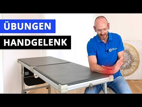 Distale Radiusfraktur: 4 Übungen für das Handgelenk (Beweglichkeit zurückgewinnen)