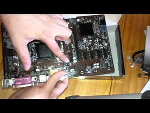 Unboxing Motherboard ASROCK H81 PRO BTC
