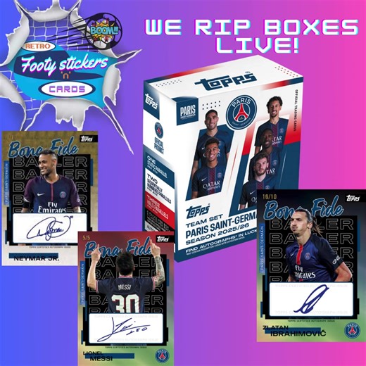 The stack is getting smaller by the minute. 📉 Once these boxes are gone, that’s a wrap. Secure your packs NOW to ensure you get in on the action! 🛍️ Visit our Store: https://www.tiktok.com/@retrofootystickersncards?_r=1&_t=ZN-9231pe80z5i #ripnship #futera #topps #panini #boxbreaks #hobbybox #tradingcards #fyp #foryoupage
