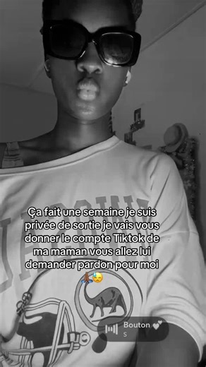 Demande de pardon à ma maman sur TikTok