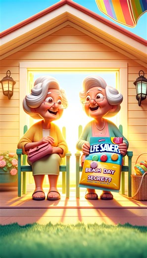 Grandma's Unexpected Beach Day Secret! 😂🏖️ | The Lifesaver Chronicles #joke #funnystory | Quick Line Comedy