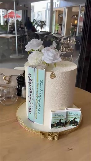 Book Launch Cake for Lebogang Tlokana