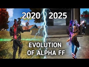 EVOLUTION OF ALPHA FREE FIRE!!!! || THE GRANDMASTER SQUAD REPEAR!!!!