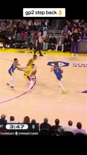Stephen Curry's Incredible Step Back Move