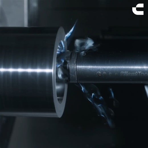 Sandvik Coromant on Instagram: "Ahhh. That's better 😌 Silent Tools™ are custom built to reduce vibration and noise in turning applications, resulting in productivity gains of up to 400%."
