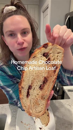 These rose so beautifully 🥹 #homemade #bread #recipe #snow #baking @KitchenAid @Ghirardelli Chocolate Company @Lodge Cast Iron USA Recipe: single loaf 1 1/2 cup warm water 1 tbs sugar 1/2 tsp active yeast 3 cups flour 1 tsp salt 450 for 35 mins lid on 8 mins lid off