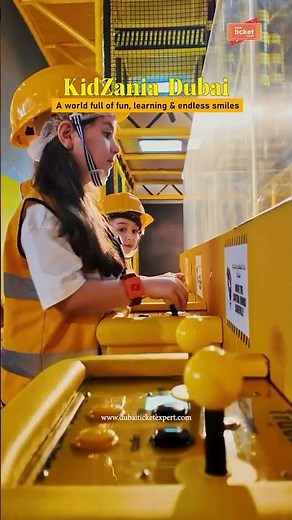 Learn, Play & Explore at KidZania Dubai 🎭 #exploredubai #dubaireels #dubaiattractions #fun #reels