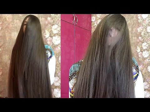 RealRapunzels | Extreme Hair Play in Front of Her Face (preview)