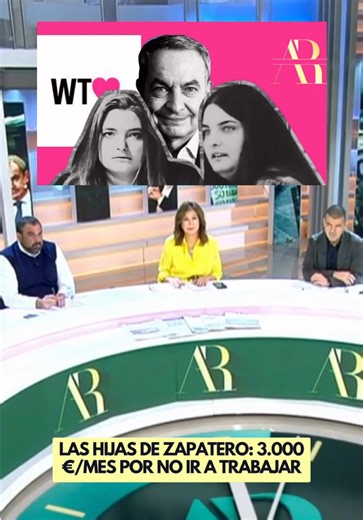 ‘El Confidencial’ publica hoy: Las hijas de Zapatero facturaron 3.000 € al mes al conseguidor de Plus Ultra aunque no trabajaran. #zapatero #hijas #plusultra