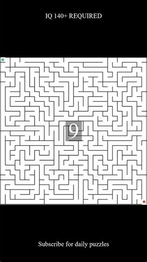 Maze Puzzle for Kids 🧩 | Can You Solve? #shorts