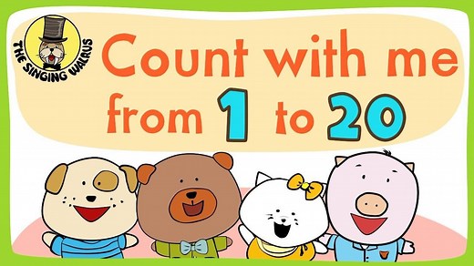 TheSingingWalrus|Numbersong1-20forchildren_Countingnumbers_高清1080P在线观看平台_腾讯视频