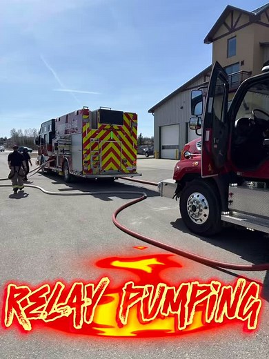 42 reactions | Today our crews were practicing relay pumping. This is...
