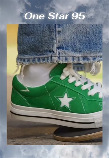 Converse One Star 95 Ox Green: A Fashion Staple