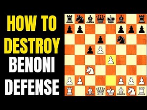 Opening For White - Beating The Modern Benoni Defense!