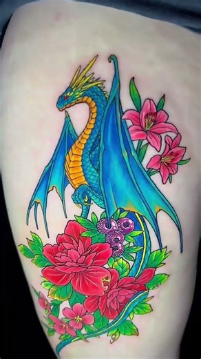 #FireDragon #FireDragonTattoo #FireDragonTattooDesign #TattooingFireDragon #FireDragonDesign #Kae...