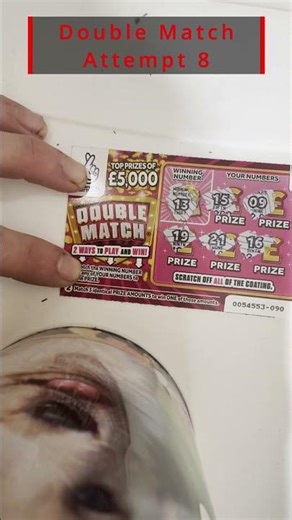 Double Match - Attempt 8 - Scratch Card National Lottery | Can I Get Rich? 💰