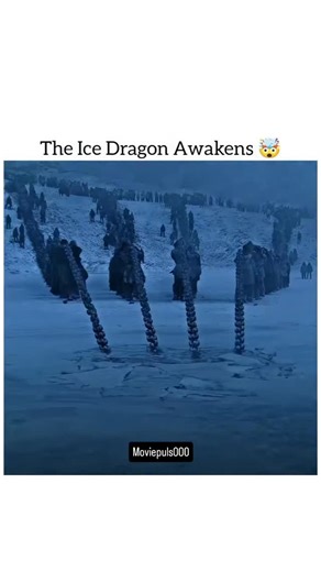 moviepuls | The Ice Dragon Awakens 📖 In Game of Thrones, the Night King resurrects Daenerys’ fallen dragon, Viserion, turning it into an undead ice... | Instagram