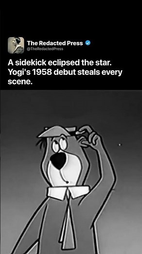 Yogi's 1958 Debut Steals Every Scene #historytiktok #vintagecommercials #vintagebroadcast