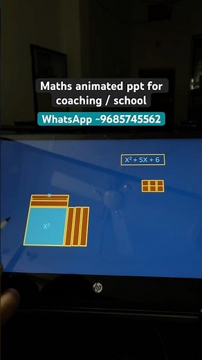 Animated Powerpoint for mathematics