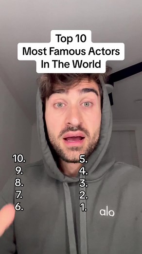 Top 10 Most Famous Actors in the World | Amazing Stories and Incredible Achievements