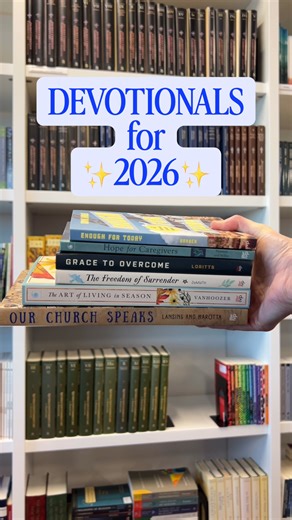 In 2026, why not try a new version of an age-old method? The devotional. 📖 Devotionals are a great way to add structure and consistency, especially when we're struggling to spend time with God every day. Welcome in the new year with Scripture and reflection. 🤲 | InterVarsity Press