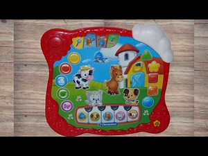 Clementoni The Nursery Rhyme Farm Pad Learning and Activity Toys