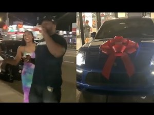 50 Cent Surprises Girlfriend Cuban Link With New Porsche Truck For Being Loyal