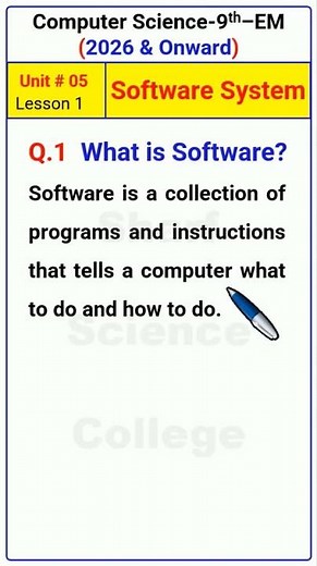 What is Software? Explained in 30 Seconds!