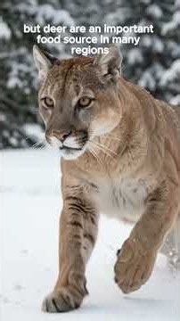 COUGAR: A powerful, stealthy predator and one of the most adaptable big cats of the Americas!