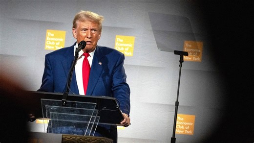 Trump pivots to tariffs in answer about his child care plans