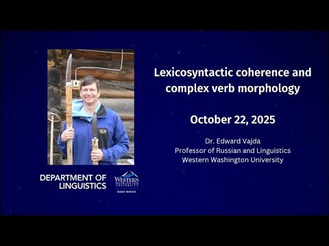 Lexicosyntactic coherence and complex verb morphology