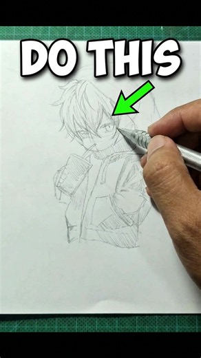 drawing anime cute boy | how to draw anime #art #drawing #anime #sketch #howtodraw #drawingtutorial