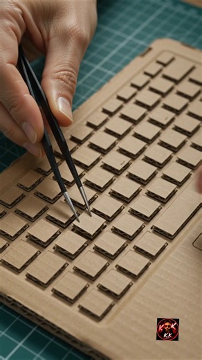 I Built a LUXURY Laptop Entirely From Cardboard! 😱🔥 | DIY Cardboard Laptop #CardboardLaptop #DIY