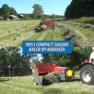 560 reactions · 26 shares | Abbriata Square Balers on Sale NOW! $3000 off through December 31st! Learn more here: https://tractortoolsdirect.com/tm53-compact-square-baler-by-abbriata | Tractor Tools Direct | Facebook