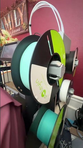 Flashforge AD5X Multi Color 3D Printer #3DPrinter #Flashforge #MultiColorPrinting #PLAprinting