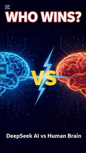 DeepSeek AI vs Human Brain — Who Wins?