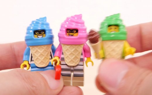 乐高城市 Ice Cream Truck Police Chase 60314 速拼评测