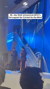 222K views · 7.2K reactions | Thank you, Shri Jay Shah, for extending full support from the BCCI to Cricket for the Blind at the United in Triumph event hosted by the Reliance Foundation. Your encouragement and leadership strengthen the spirit of inclusion and give athletes with visual impairments the recognition they truly deserve. | Cricket Association for the Blind in India | Facebook