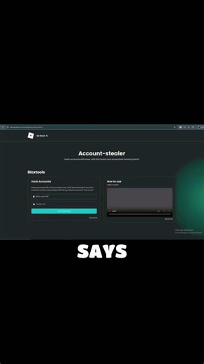 Roblox Scam Link Generator !!!