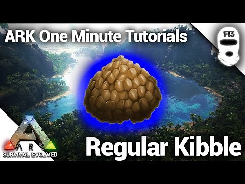 HOW TO MAKE REGULAR KIBBLE! Ark: Survival Evolved [One Minute Tutorials]
