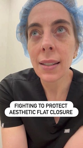 I’m operating at @redbudsurgerycenter this morning and wanted to talk about aesthetic flat closure. What it is, why it matters, and why we’re fighting to protect it. Today I revised a patient who previously had mastectomies where the incisions were simply closed. She wanted a smooth, flat chest contour, something she could wear a prosthetic with and feel confident wearing a fitted shirt without lumps or irregularities, That requires time, skill, and reconstruction beyond just closing the patient